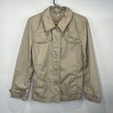 J.Jill  Women's Beige Jute Jacket Blazer 100% cotton Medium Photo 0