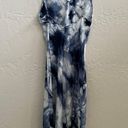 Natori NEW $130  Blue Tie Dye Sora Midi Slip Dress Photo 2