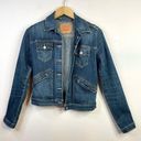 Levi's Vintage Y2K 2000s  Classic Jean Jacket Stretch Denim womens ladies S small Photo 0