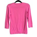 Isaac Mizrahi  for Target Womens Pink Button Up 100% Cotton Cardigan Size XS Photo 1