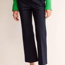 Boden USA NWT Boden Chelsea Bi-Stretch Navy Blue Cropped Trouser Pants Photo 0