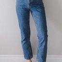 Everlane  The Straight High Rise Straight Leg Cropped Jeans Women’s Size 29 Ankle Photo 0