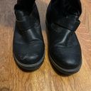 mix no. 6  Black Knee High Moto Combat Boots Black size 8.5 Photo 6