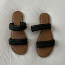 Universal Threads Two Strap Black Sandal Photo 1