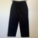 Everlane NWT  The Wide Leg Crop Pant in Black Photo 3