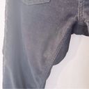 Zadig & Voltaire  Cameron Corduroy Flared Pants Leather Pockets Black Photo 3