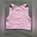 Garage  pink Stella cropped tank top size medium Photo 2