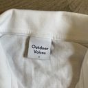 Outdoor Voices  white polo shirt Photo 2