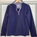 Orvis GUC  full zip sweatshirt purple size medium Photo 0