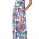 Trina Turk  Paradise Plume Maxi Dress Swim Cover-up Size XS Color MULTI h Photo 0