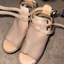 Bohme Taupe heeled chunky ankle sandals Photo 1