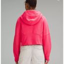 Lululemon NWT  Oversized Half Zip Scuba Hoodie Jacket Glaze Pink Size XL/XXL Photo 1