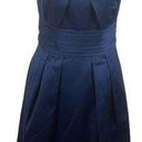 David's Bridal David’s Bridal Navy 100% Cotton Wedding Party Event Dress NWOT Size 6 Photo 0