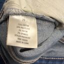 Harper  Destroyed Distressed Cuffed Mid Rise Stretch Denim Blue Jeans Women’s 29 Photo 5