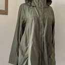 The North Face Women’s Green Water Resistant Rain Jacket Photo 1