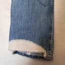 Mudd  Wide Leg Low Rise Distressed Jeans Size 3 Style 4CBL78 Raw Hem Bleached Y2L Photo 11