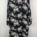 Spiritual Gangster  Black White Floral Tie Front Swim Maya Kimono Robe OS Photo 5