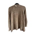 easel  Women's Small/Medium Long Sleeve Brown Knitted Cardigan Photo 7