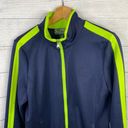 Ralph Lauren  Active Womens Large Blue Green Crest Zip Up Track Jacket Logo Crest Photo 3