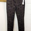 NYDJ  Evie Pull On Leggings Metallic Snake NWT Size 2 Photo 3