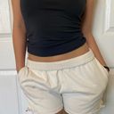 John Galt Beige Lounge Shorts Photo 1