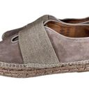 Rag and Bone  Womens Nina Tan Smoke Suede Slip-On Platform Espadrilles Sz 9.5/39.5 Photo 1