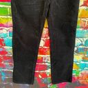 Talbots   Straight Leg Corduroy Black Pants Size 14 Photo 4