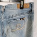 Seven7  Light Wash Mid-Rise Girlfriend Crop Denim Capri Women's Jeans Size 4 Photo 8