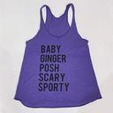 American Apparel Spice Girls M  Racerback Tank Purple Band Concert Fan Shirt Photo 1