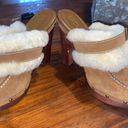 Ralph Lauren Designer Shearling Fur Platform Clogs Photo 3