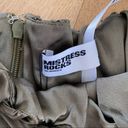 Mistress Rocks  Heartwarmer Crop Top in Khaki Olive Green Size XS Photo 2