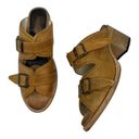 FREEBIRD by Steven Freebird Caprice Leather Buckle Sandals Tan Size 10 Photo 1