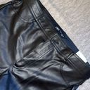 ZARA Leather Black Pants Photo 1