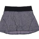 Lululemon NEW  Circuit Breaker Skirt II Disperse Dusky Lavender Black 4 Tall Photo 1