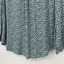 Market & Spruce Stitch Fix Market Spruce Gauzy Peasant Top Ditzy Floral Green Pink Boho Size XL Photo 8