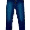 J.Crew  Mercantile High Rise Button Fly Skinny Jeans Size 28 Photo 0