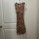 Polo FLAWED  Ralph Lauren Brown Floral Midi Skirt Size 6 US $298 Photo 1