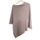 Barefoot Dreams  Cozychic Ultra Lite Poncho OS, Asymmetrical Beige Beach Rock Photo 3