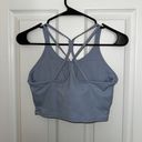 Halara Padded Blue Crop Top Photo 1