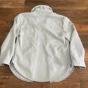 Abercrombie & Fitch Light Blue Shirt Jacket Photo 2