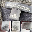 Banana Republic Wool Cashmere Sweater Shawl Collar Size Medium Photo 2