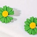 Daisy Cute Fresh  Flower Earrings Photo 0