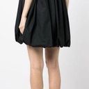 Ulla Johnson NWT  Poplin Cotton Strapless Balloon Dress Black Sz 8 Photo 1