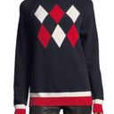 Moncler  Maglione Argyle Sweater Dark Blue Photo 0