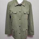 Emmaline Emmeline olive cotton blend utility jacket size 16 Photo 0