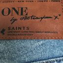 One Teaspoon  Orchid Saints Floral Slouch Boyfriend Capri Jeans 26 Photo 4