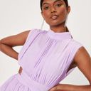 Nasty Gal  Shirred Skirt w/ High Neck Chiffon Mini Dress Photo 1