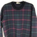 Nicole Miller  Artelier Quilted Plaid Top Navy M Photo 1