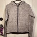 Lululemon City Bound Hoodie Jacket Size 8 Heathered Space Dyed Medium Grey Photo 0