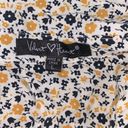 Velvet Heart  floral button down shirt size large Photo 5